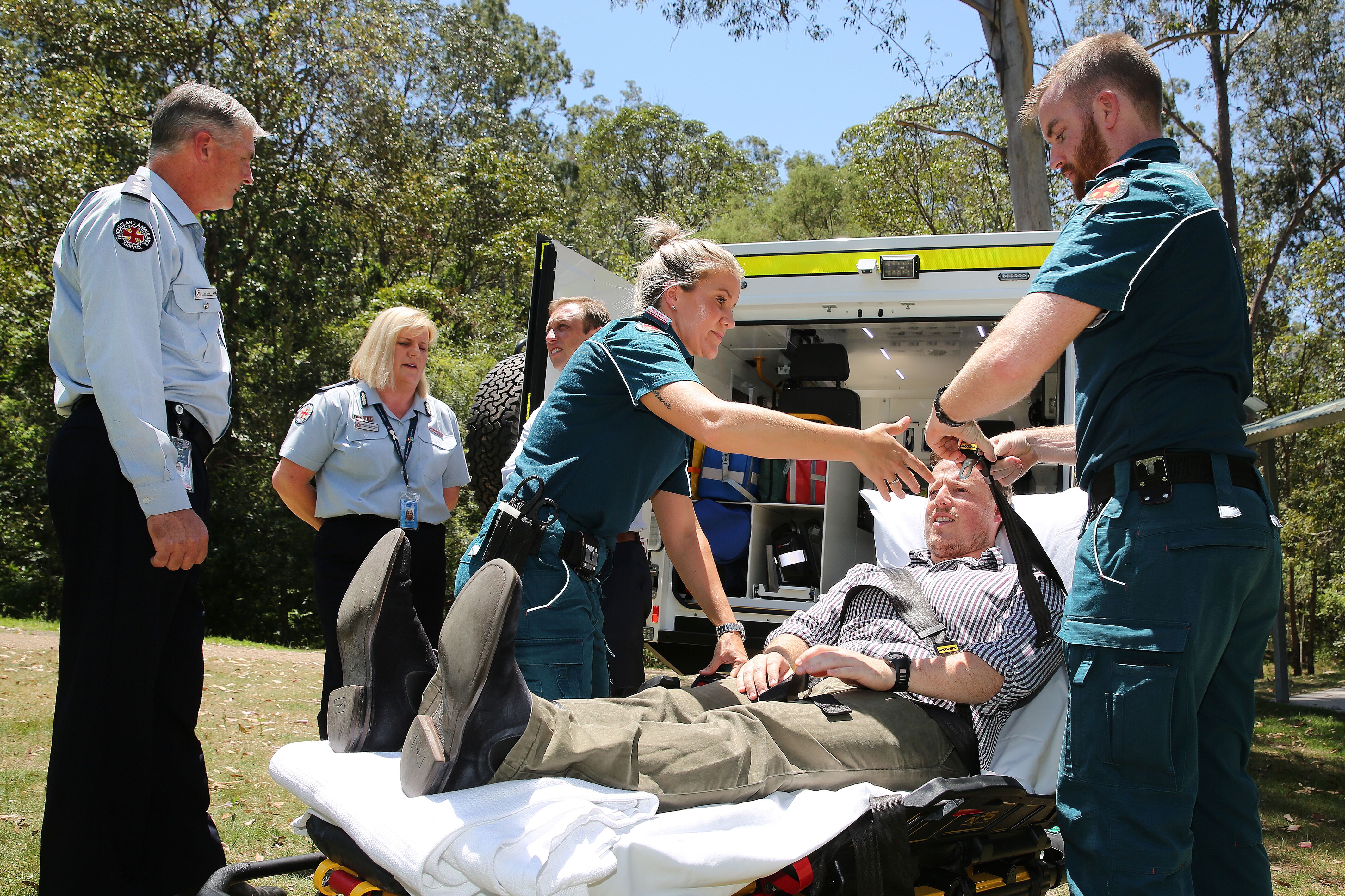 New 4WD ambulance allows off-road access for QLD emergency services