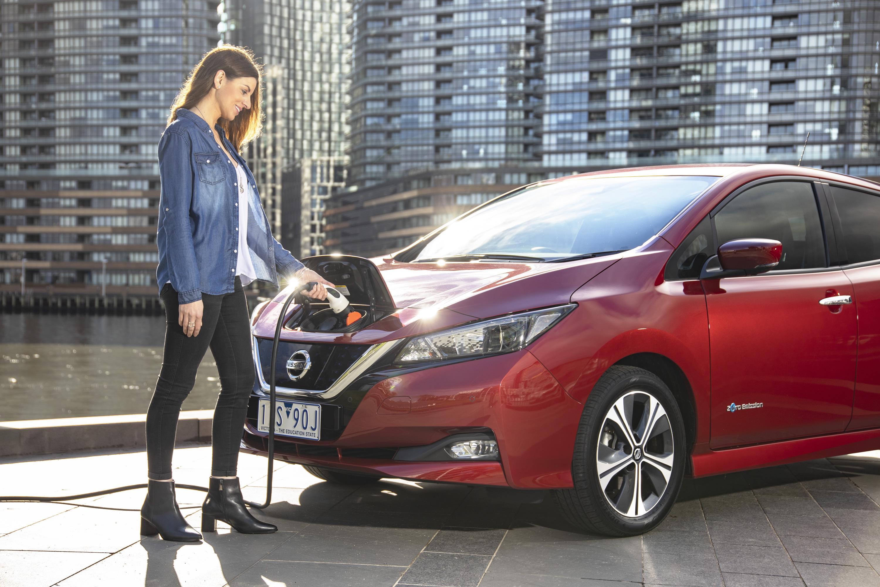 Nissan forms new Chargefox partnership