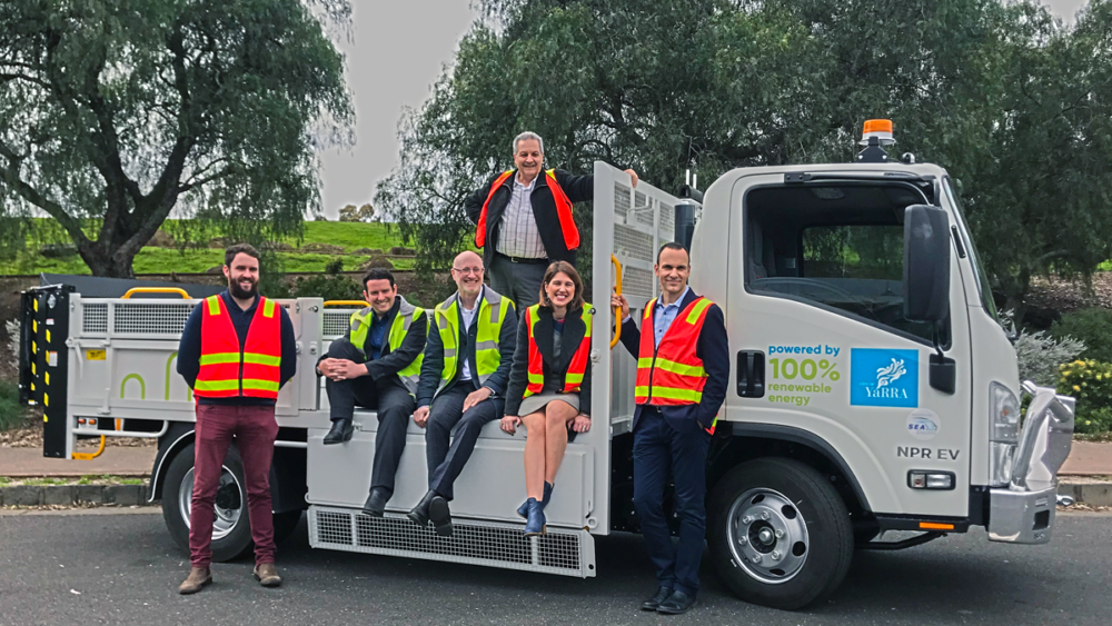 SEA Electric launches the first 100% electric tipper truck