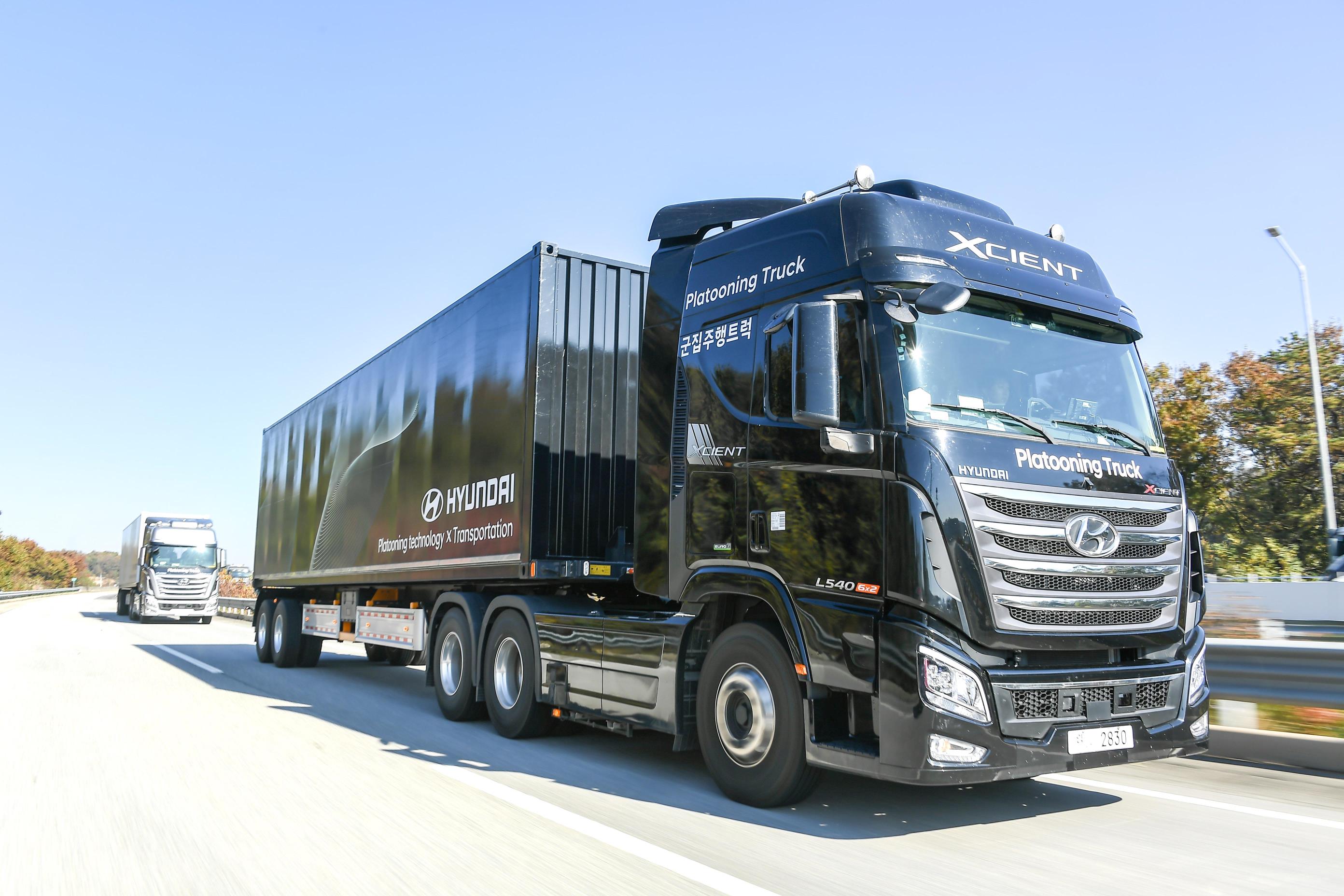 Platooning truck trial paving the way for an autonomous future