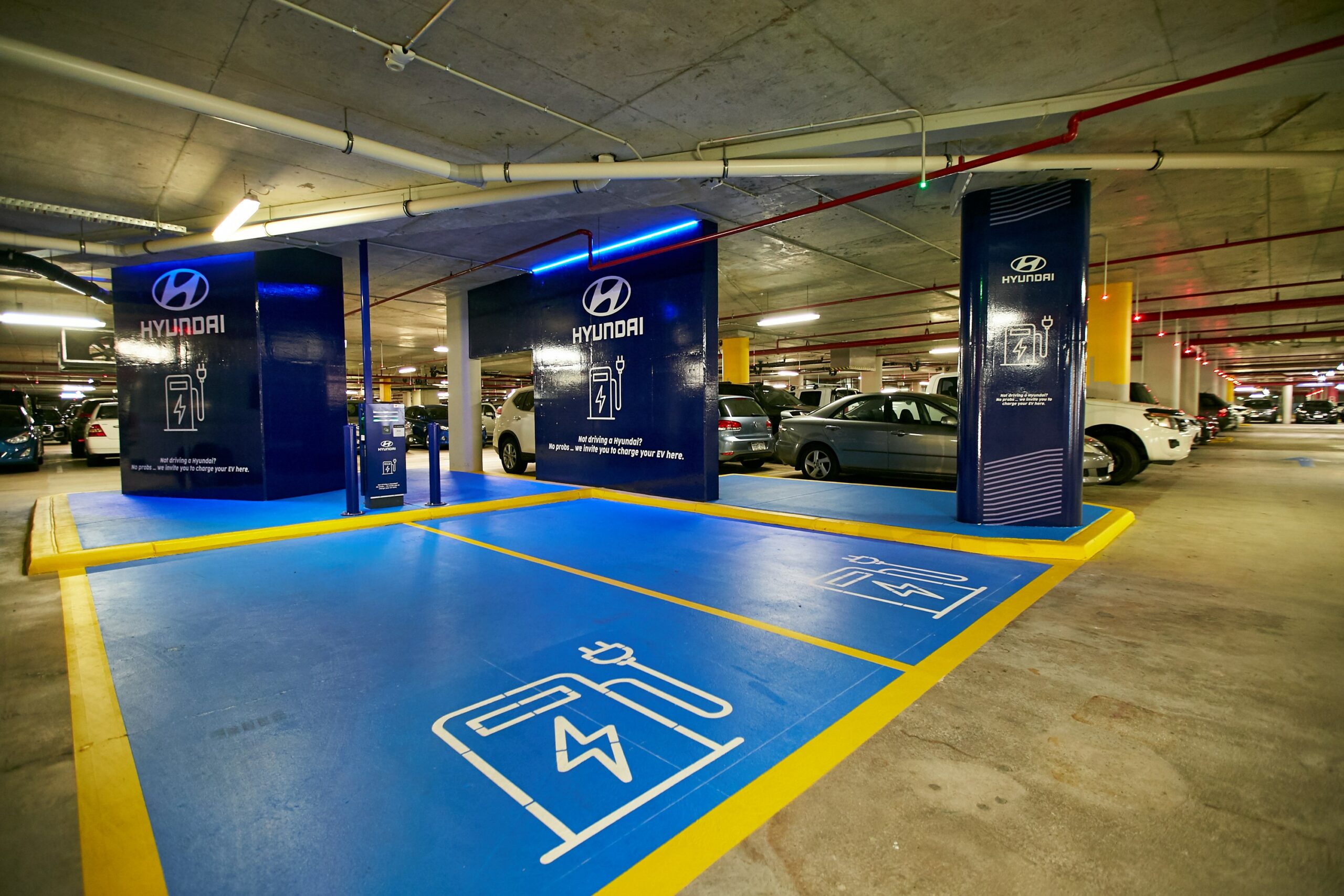 Hyundai powers up the RAC Arena with installation of EV charging station