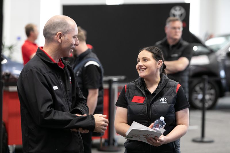 Toyota female technician takes home top national skills prize