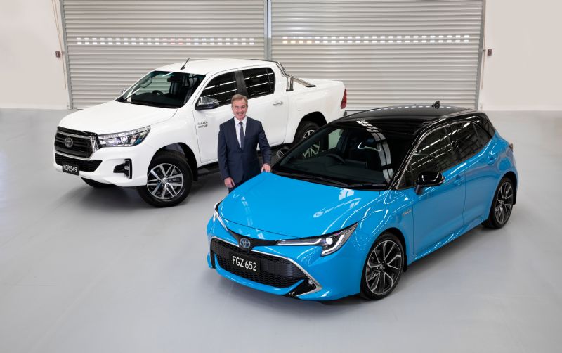 Toyota posts record electric-hybrid sales