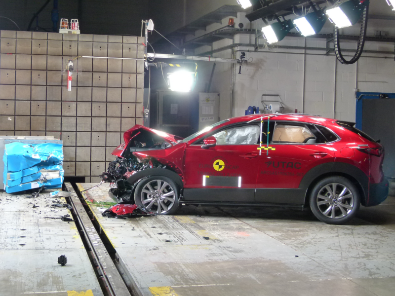 New Mazda CX-30 achieves near-perfect score for its protection of adult occupants