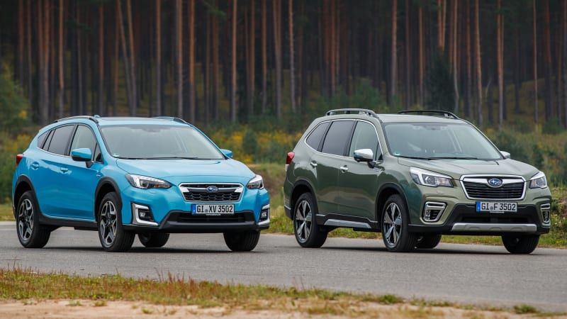 Subaru enters the hybrid arena with new Forester and XV models