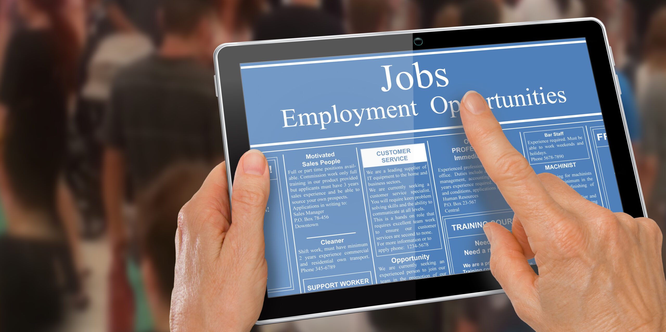 FREE Positions Vacant & Candidates Seeking Employment Advertisements