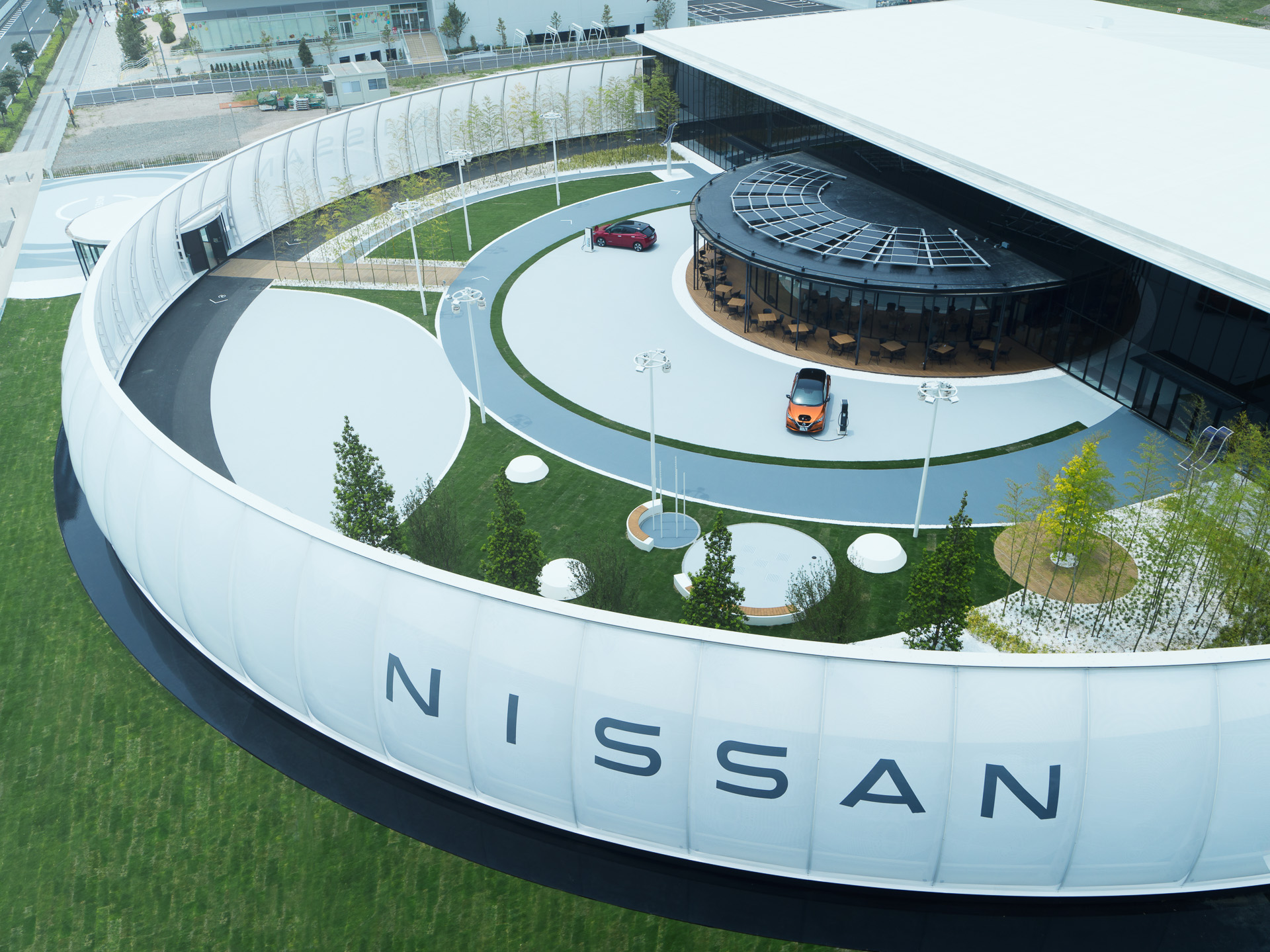 Nissan accepting electricity as payment for parking