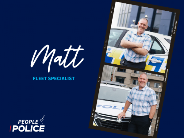 People of Police: Fleet specialist Matt