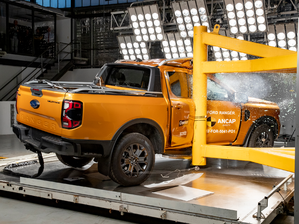 ANCAP awards five-star safety rating for new Ford Ranger and Everest