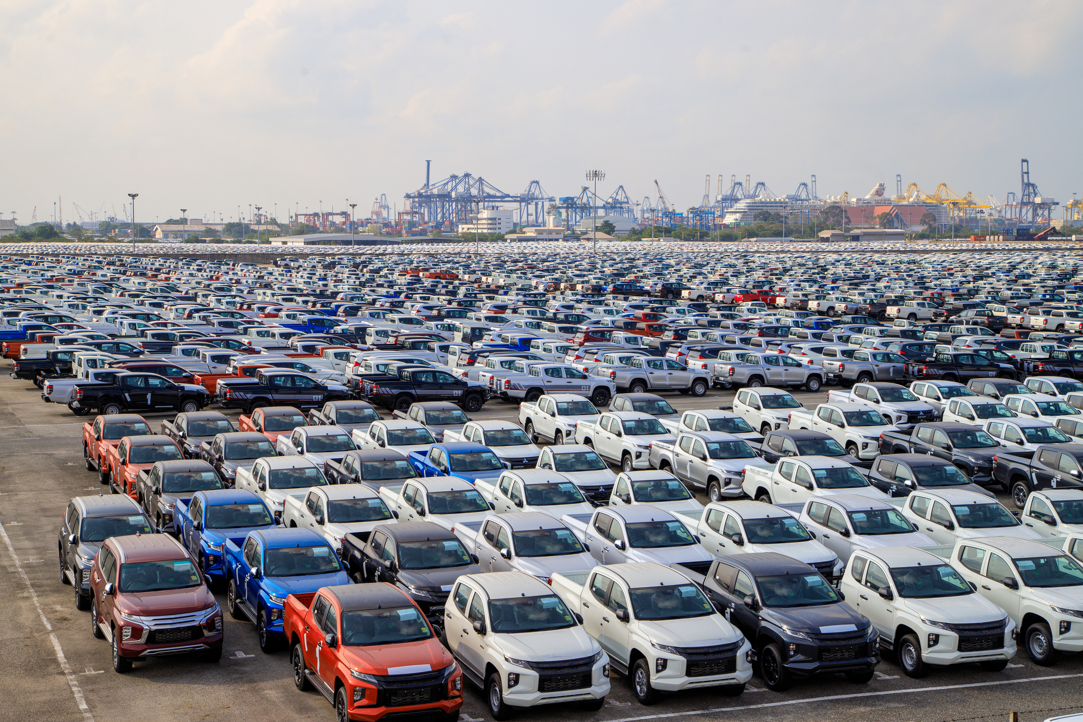 Thai New Car Market Drops 30% in March