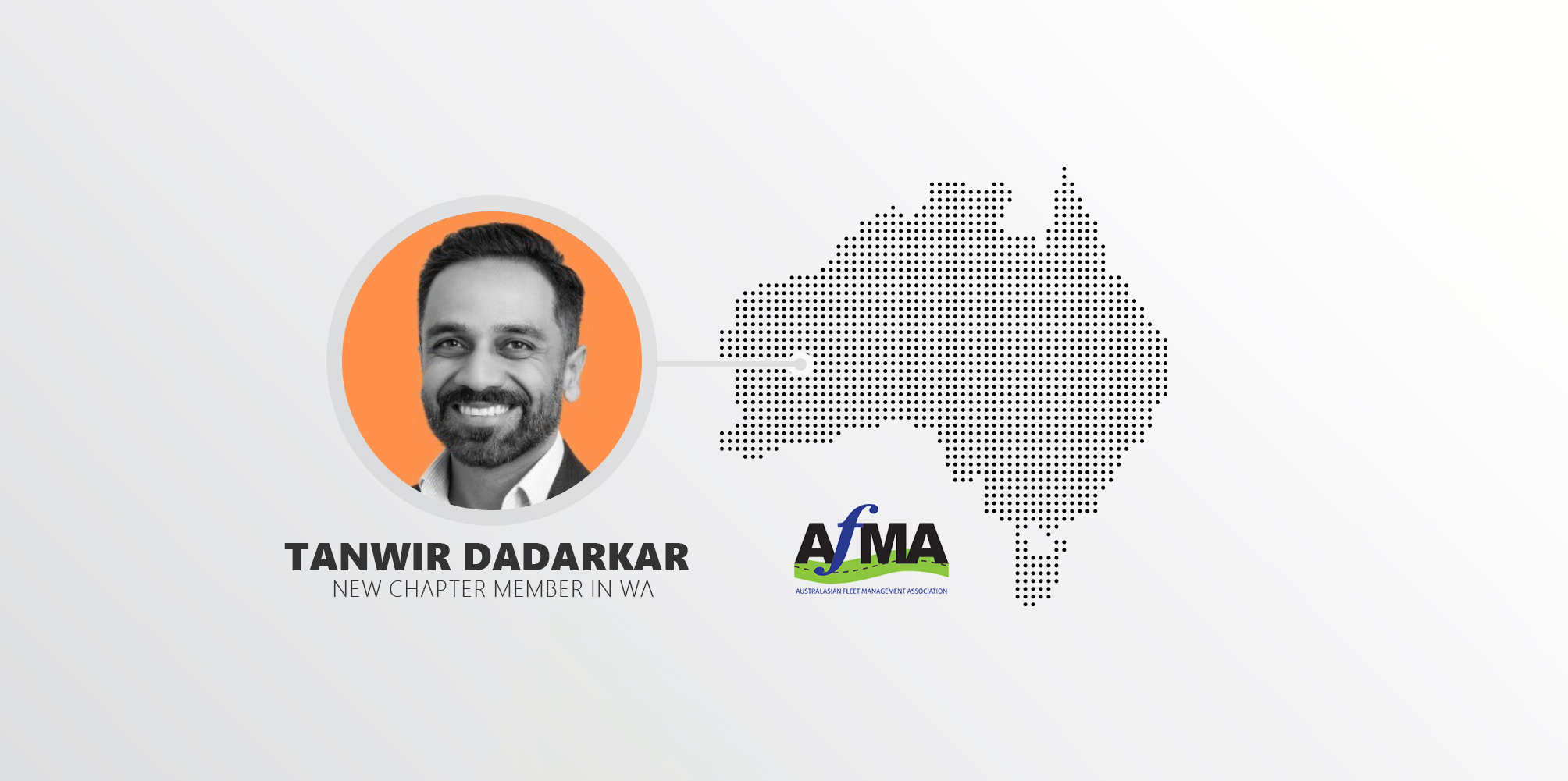 Welcoming Tanwir Dadarkar to the Western Australia Chapter Committee of AfMA