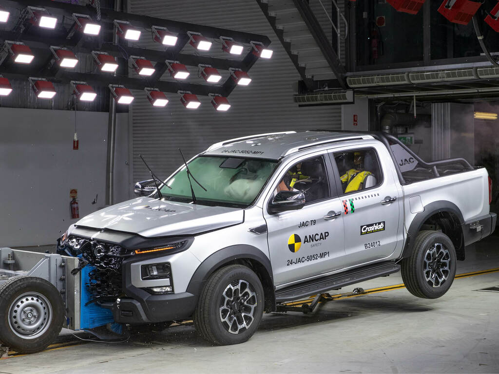 JAC T9 Ute Secures 5-Star ANCAP Safety Rating