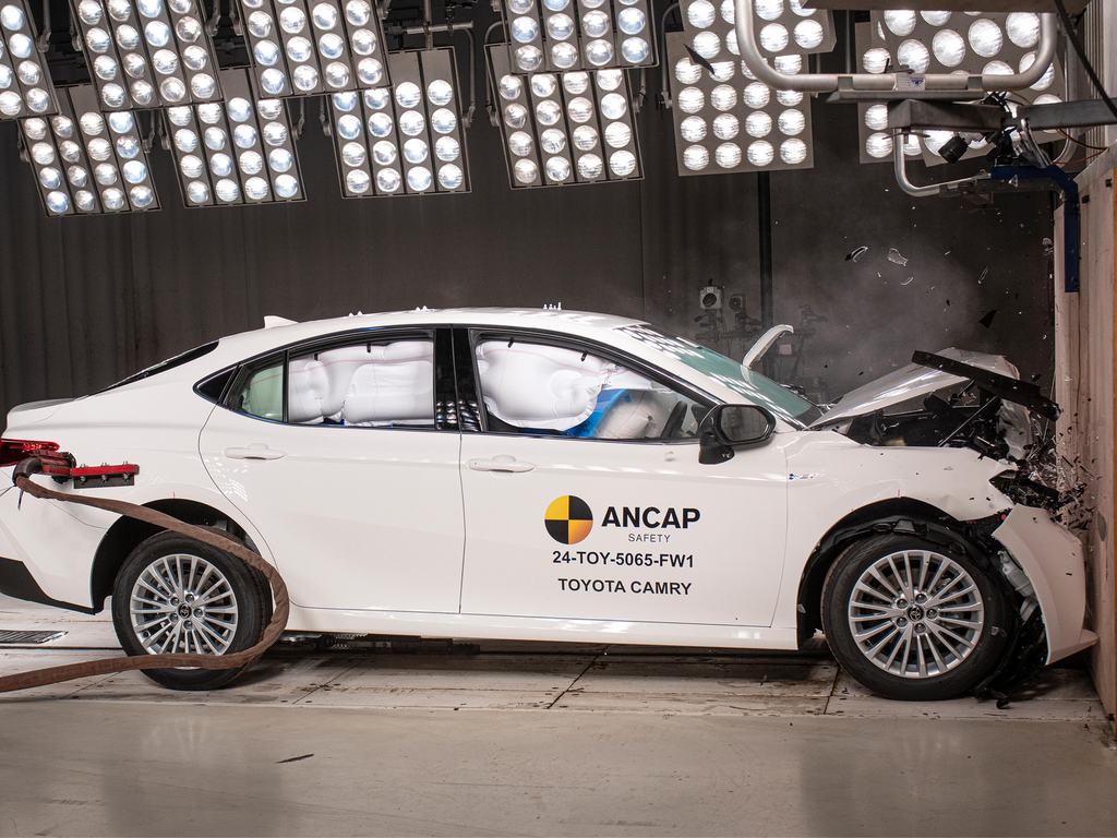 Toyota Camry Earns 5-Star ANCAP Safety Rating