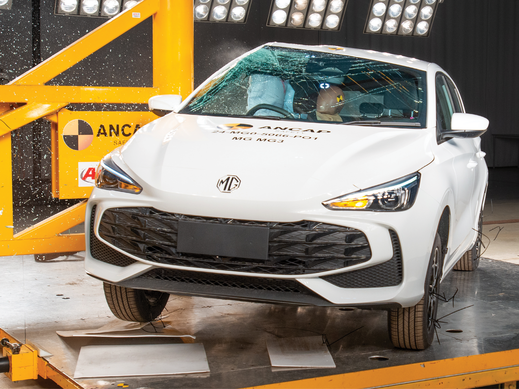 MG 3 Earns Three-Star Safety Rating