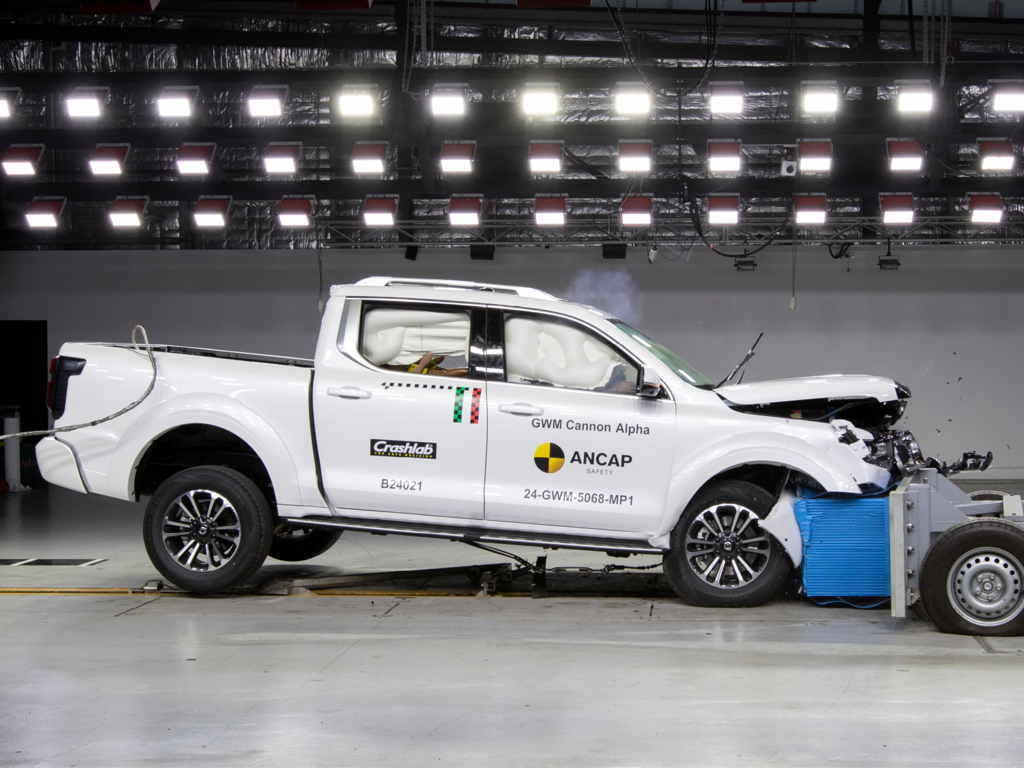 GWM Cannon Alpha achieves 5-star ANCAP safety rating