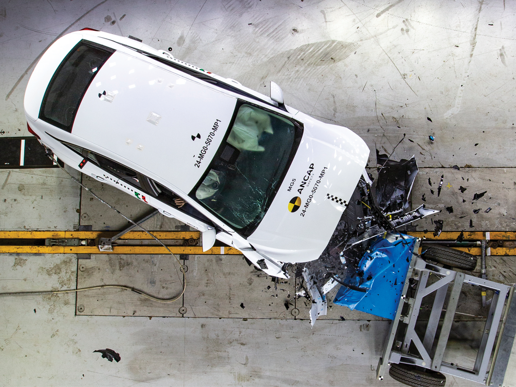 MG 5 Steps Up to 3-Star Safety Rating After Major Update